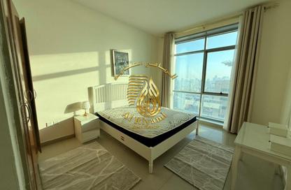 Apartment - 1 Bedroom - 2 Bathrooms for rent in Ajman Corniche Residences - Ajman Corniche Road - Ajman
