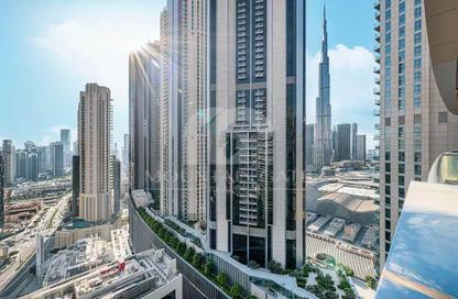 Apartment - 2 Bedrooms - 3 Bathrooms for rent in DAMAC Maison Dubai Mall Street (The Signature) - Burj Khalifa Area - Downtown Dubai - Dubai