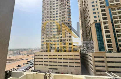 Apartment - Studio - 1 Bathroom for rent in Al Aamra Tower - Al Amerah - Ajman