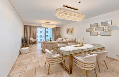 Apartment - 2 - 2 for rent in Al Fattan Marine Tower - Al Fattan Marine Towers - Jumeirah Beach Residence - Dubai
