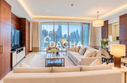 شقة - 3 - 4 للايجار في 1 فندق العنوان-سكاي فيو - أبراج العنوان سكاي فيو - وسط مدينة دبي - دبي