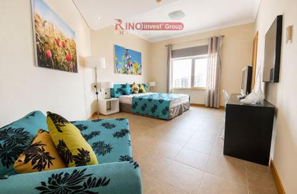 Apartment - 3 Bedrooms - 4 Bathrooms for rent in Al Das - Shoreline Apartments - Palm Jumeirah - Dubai
