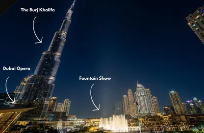 Apartment - 4 Bedrooms - 3 Bathrooms for rent in Grande - Opera District - Downtown Dubai - Dubai