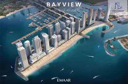 شقة - غرفة نوم - 1 حمام للبيع في بايفيو - إعمار بيتشفرونت - دبي هاربور - دبي