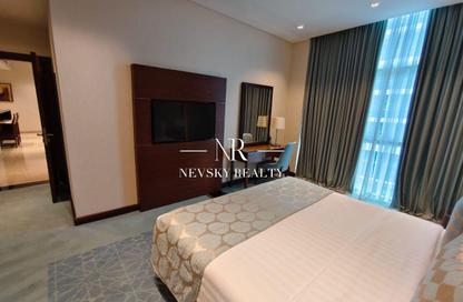 Apartment - Studio - 1 Bathroom for rent in Royal Continental Suites - Business Bay - Dubai