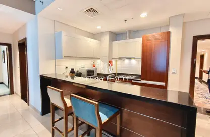 Apartment - Studio - 1 Bathroom for rent in Royal Continental Suites - Business Bay - Dubai