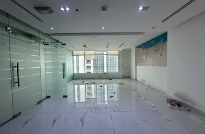 Office Space - Studio - 1 Bathroom for rent in Clover Bay Tower - Business Bay - Dubai
