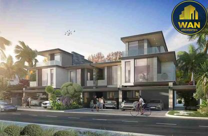 Townhouse - 4 - 4 for sale in Morocco - Damac Lagoons - Dubai