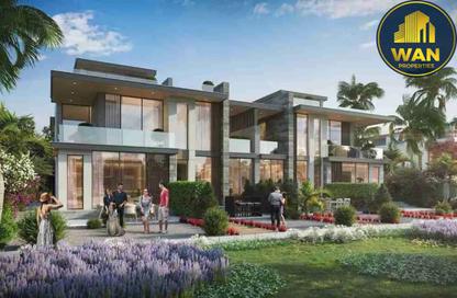 Townhouse - 4 - 4 for sale in Morocco - Damac Lagoons - Dubai