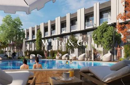Townhouse - 2 - 3 for sale in Reportage Village 1 - Reportage Village - Dubai