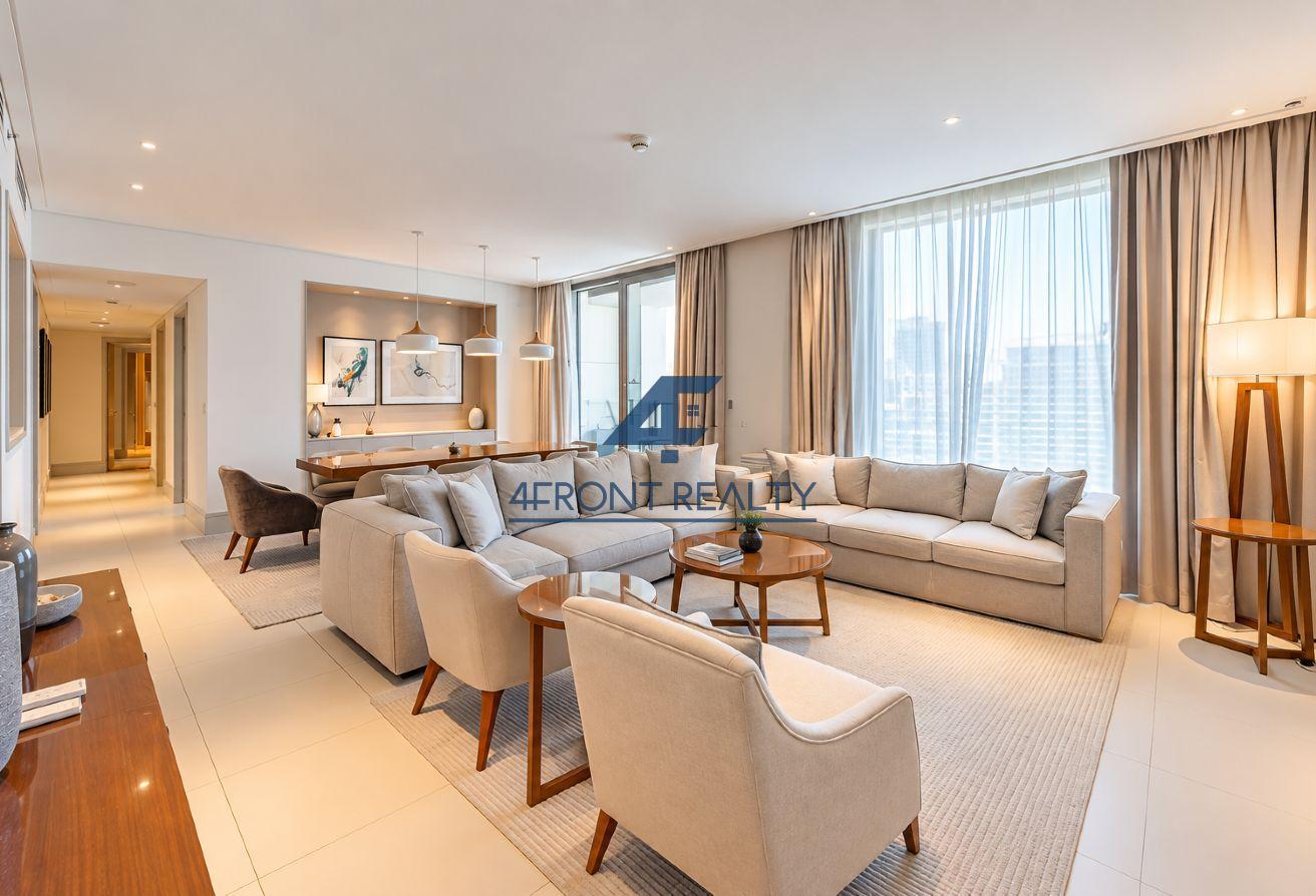 Panoramic Burj Views| Spacious Layout I Furnished photo 4