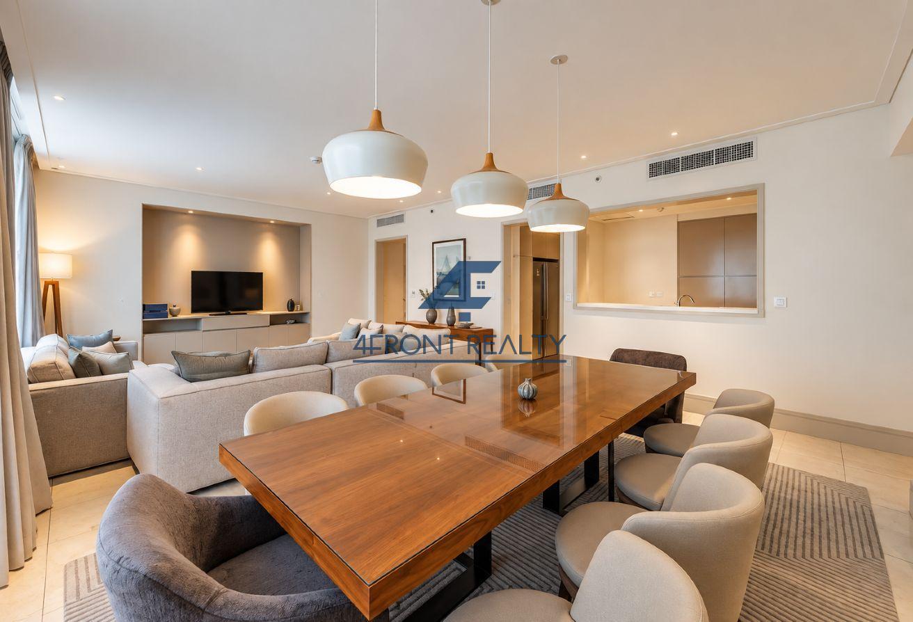 Panoramic Burj Views| Spacious Layout I Furnished photo 7