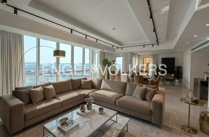 بنتهاوس - 3 غرف نوم - 5 حمامات للايجار في مساكن المارينا 1 - مساكن المارينا - نخلة جميرا - دبي