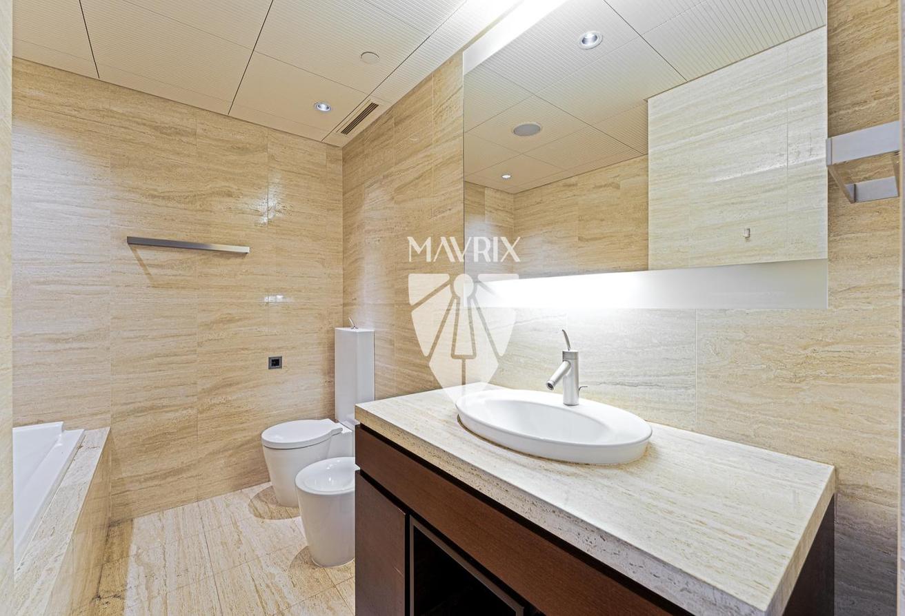 High Floor | Partial Fountain View | Unfurnished photo 17