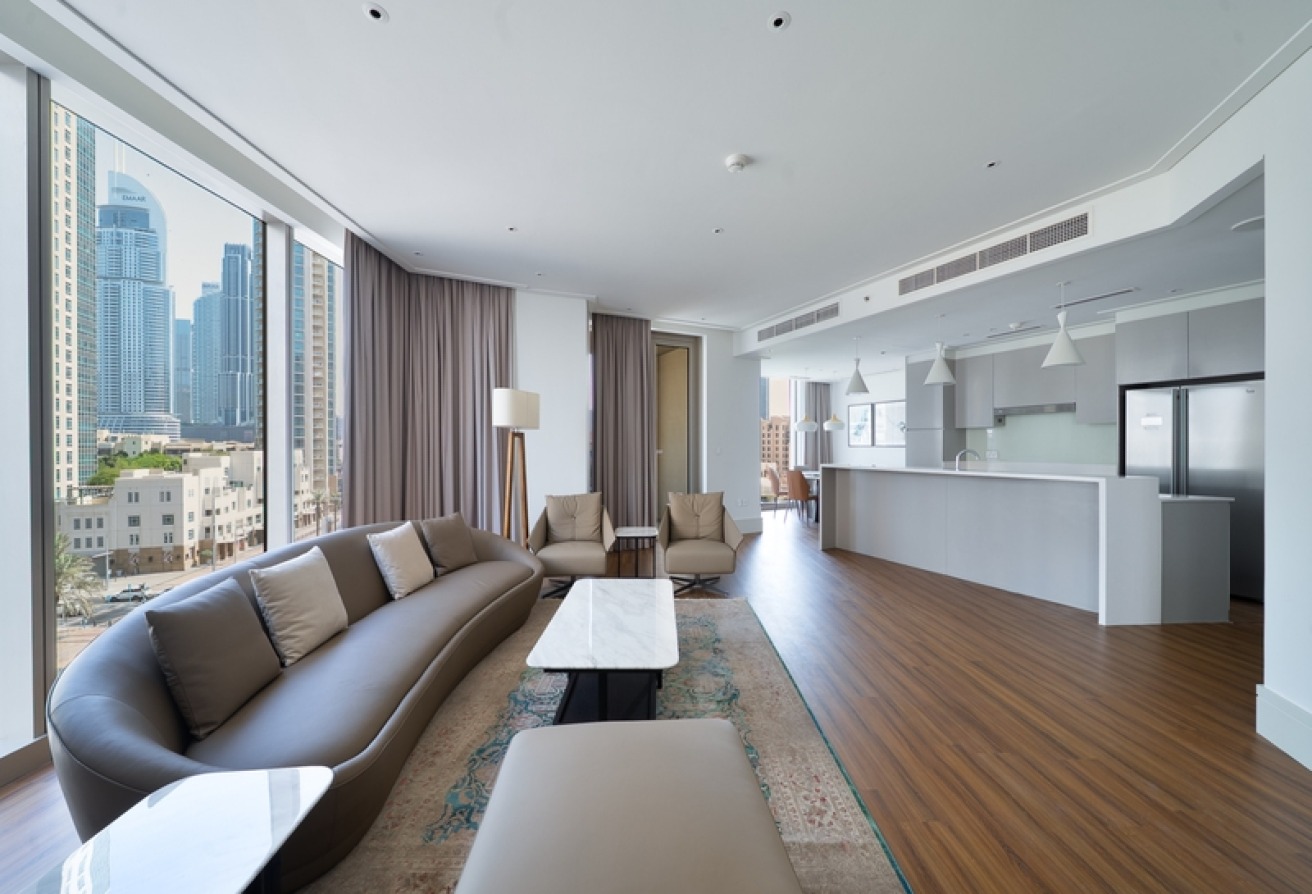 3BR + Maid | Burj Khalifa View | Fully Furnished