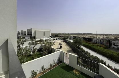 Townhouse - 4 - 4 for rent in Maha Townhouses - Town Square - Dubai