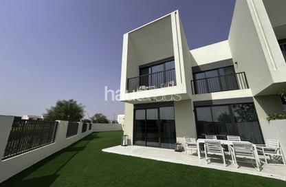 Townhouse - 4 - 4 for rent in Maha Townhouses - Town Square - Dubai