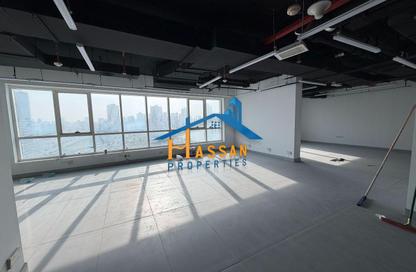 Office Space - Studio - 2 Bathrooms for rent in Business Tower - Al Majaz 2 - Al Majaz - Sharjah