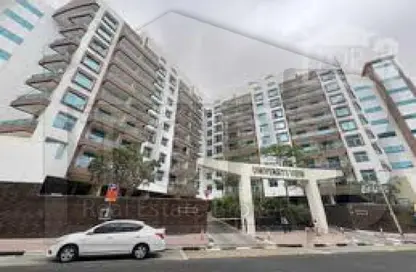 Apartment - Studio - 1 Bathroom for rent in University View - Dubai Silicon Oasis - Dubai