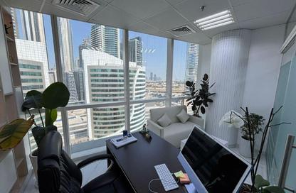 Office Space - Studio - 2 Bathrooms for rent in B2B Tower - Business Bay - Dubai