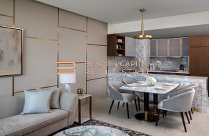 Apartment - 3 Bedrooms - 4 Bathrooms for rent in Intercontinental Residences Business Bay - Business Bay - Dubai