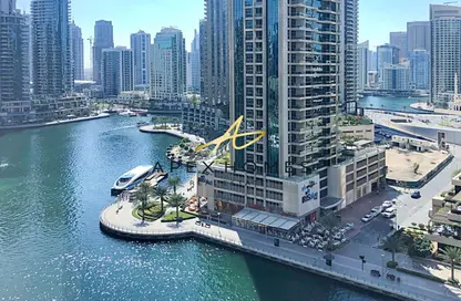 شقة - غرفة نوم - 2 حمامات للايجار في (برج كيان (إنفينيتي - دبي مارينا - دبي