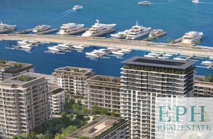 Apartment - 3 - 3 for sale in Seascape Building 4 - Seascape - Mina Rashid - Dubai