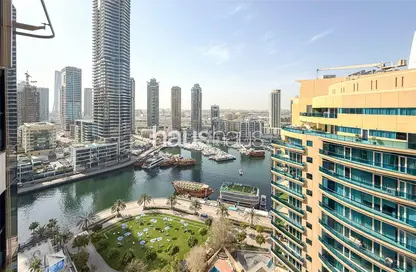 شقة - 1 حمام للبيع في برج التألق 2 - أبراج البريق - دبي مارينا - دبي