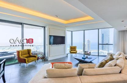 Apartment - 3 Bedrooms - 4 Bathrooms for rent in Stella Maris - Dubai Marina - Dubai