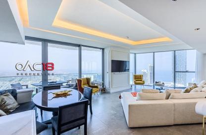 Apartment - 3 Bedrooms - 4 Bathrooms for rent in Stella Maris - Dubai Marina - Dubai