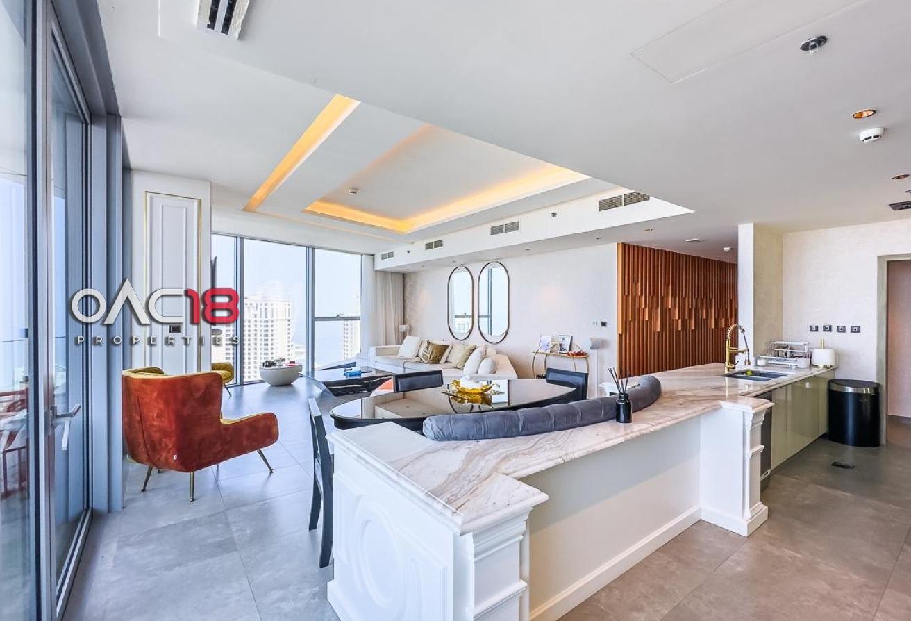 High Floor | Access to Dubai Marina | Sea View photo 5