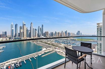 Apartment - 2 - 2 for rent in Marina Vista Tower 1 - Marina Vista - Emaar Beachfront - Dubai Harbour - Dubai