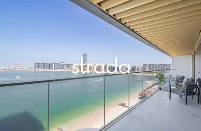 شقة - 2 غرف نوم - 3 حمامات للايجار في جراند بلو تاور 1 - إعمار بيتشفرونت - دبي هاربور - دبي