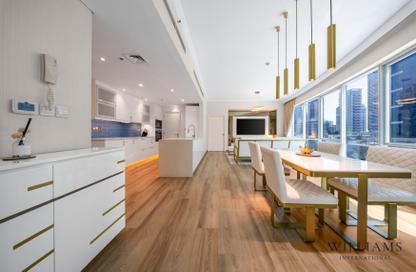 شقة - غرفة نوم - 2 حمامات للبيع في برج بيوبورت - مارينا بروموناد - دبي مارينا - دبي