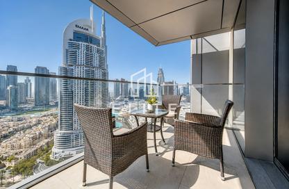 Apartment - 2 Bedrooms - 3 Bathrooms for rent in Boulevard Point - Downtown Dubai - Dubai