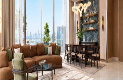 Apartment - 1 - 2 for sale in Binghatti Starfall - Al Jaddaf - Dubai