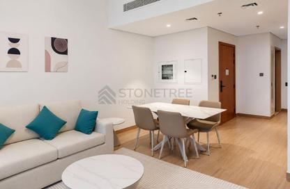 Apartment - 1 - 1 for rent in Celia Heights - Majan - Dubai