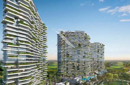 Apartment - 2 - 3 for sale in Golf Greens 2 Tower A - Golf Greens 2 - Golf Greens - Damac Hills - Dubai