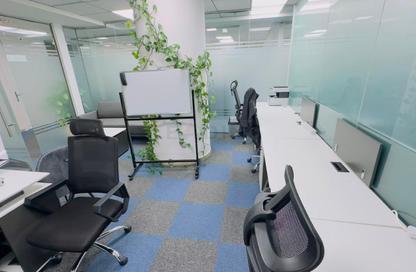 Office Space - Studio - 2 Bathrooms for rent in Clover Bay Tower - Business Bay - Dubai