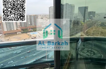 شقة - 2 غرف نوم - 2 حمامات للبيع في برج كونكر - شارع الشيخ مكتوم بن راشد - عجمان