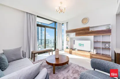 شقة - 2 غرف نوم - 2 حمامات للايجار في برج التاج - وسط مدينة دبي - دبي