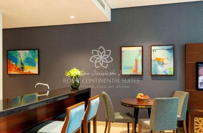 Hotel  and  Hotel Apartment - 1 Bedroom - 2 Bathrooms for rent in Royal Continental Suites - Business Bay - Dubai