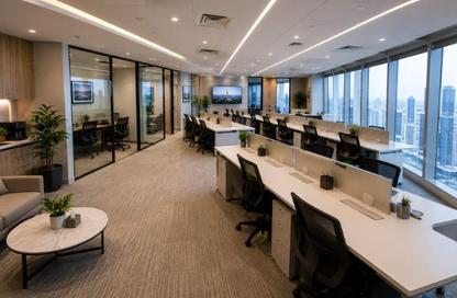 Business Centre - Studio - 3 Bathrooms for rent in Al Salam Tower - Dubai Media City - Dubai