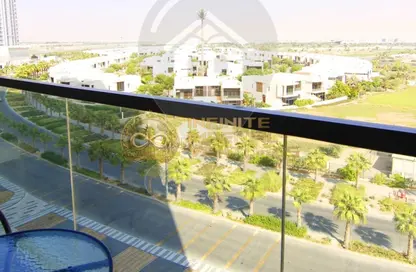 شقة - غرفة نوم - 2 حمامات للايجار في برج Golf Vita A - جولف فيتا - داماك هيلز - دبي