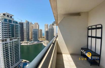 Apartment - 1 Bedroom - 1 Bathroom for rent in Time Place Tower - Dubai Marina - Dubai