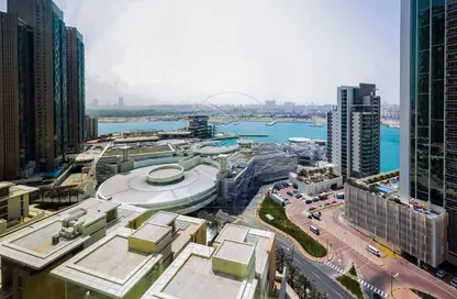 Apartment - 2 Bedrooms - 3 Bathrooms for rent in Burooj Views - Marina Square - Al Reem Island - Abu Dhabi