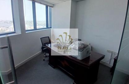 Office Space - Studio - 1 Bathroom for rent in Falcon Tower 1 - Falcon Towers - Ajman Downtown - Ajman