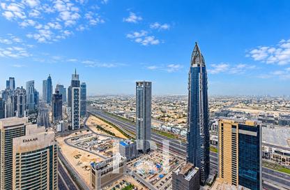Apartment - 2 - 3 for rent in Burj Vista Tower 1 - Burj Vista - Downtown Dubai - Dubai