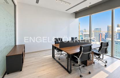 Office Space - Studio - 1 for rent in The Prism - Business Bay - Dubai