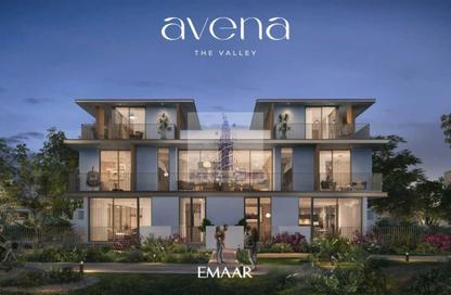 Townhouse - 4 - 4 for sale in Avena 1 - Avena - The Valley - Dubai